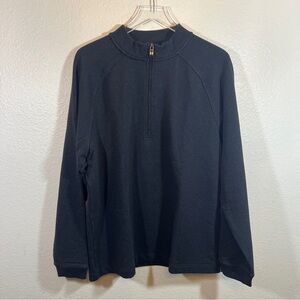 Public Rec Pima Cotton Quarter Zip Pullover Charcoal Gray XL Soft Luxe Athletic